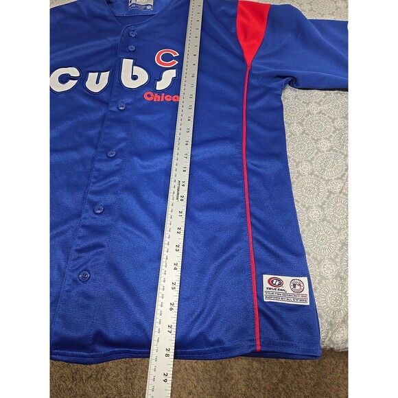 Chicago Cubs Baseball Jersey True Fan MLB Licensed XL Blue Red - Picture 5 of 6